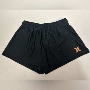 Hurley Girls Traning Shorts Youth Size XL Black